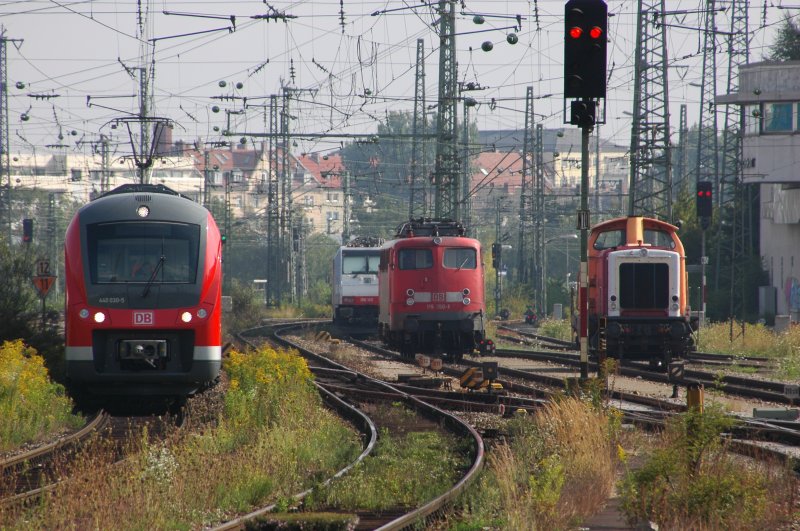 Entertainment on 23.08.09 in München Ost: 440 030 on the