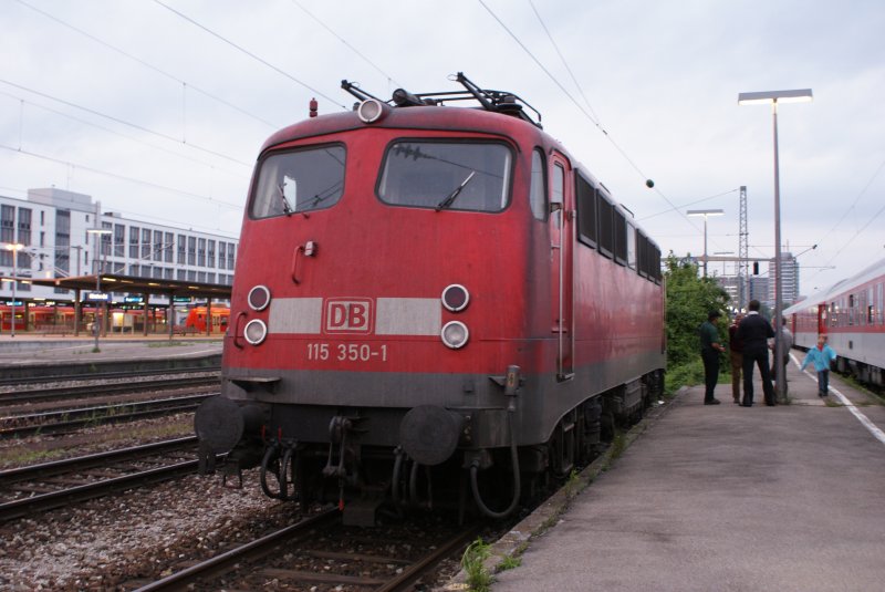 115 350-1 in M�nchen Ost am 30.05.09 