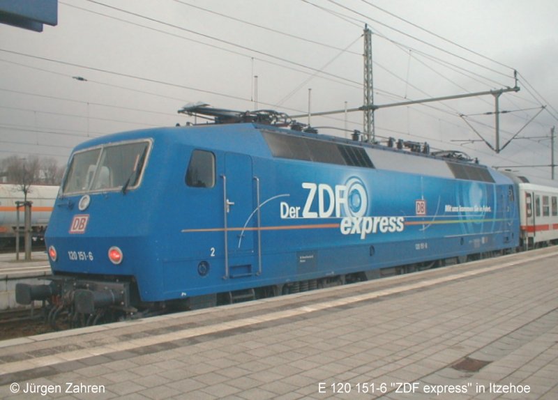 E 120151-6 ZDF express "has expressed its IC just to