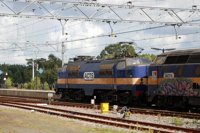 ACTS 1251, Bahnhof t Harde am 05/09/09. 