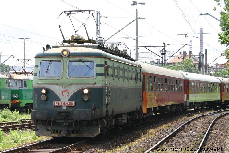 BR 140 067-0 in Bielsko-Biala am 16.07.2006