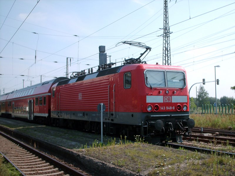 Based in Magdeburg pushed 143948-8 07/21/2007 at the Regional Express