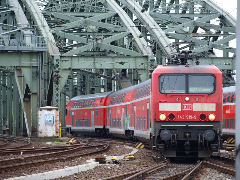143919-9 way than RB27 at the entrance to the Cologne
