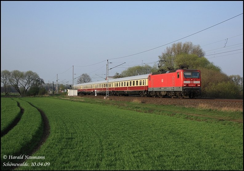 �ber Ostern 2009 f�hrt die Erzgebirgsbahn in Eigenregie Sonderz�ge von