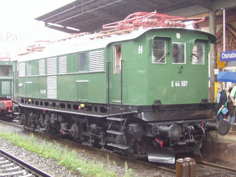 E44 507 Bahnhofsfest Osnabr�ck 2006  