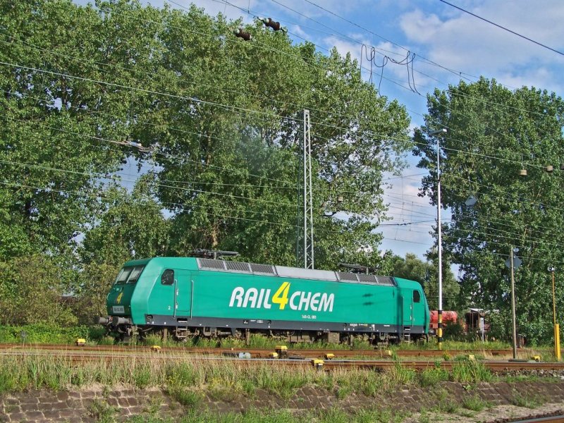 145-CL-003 "R4C" parked on 04.08.2009 in Hamburg - High band