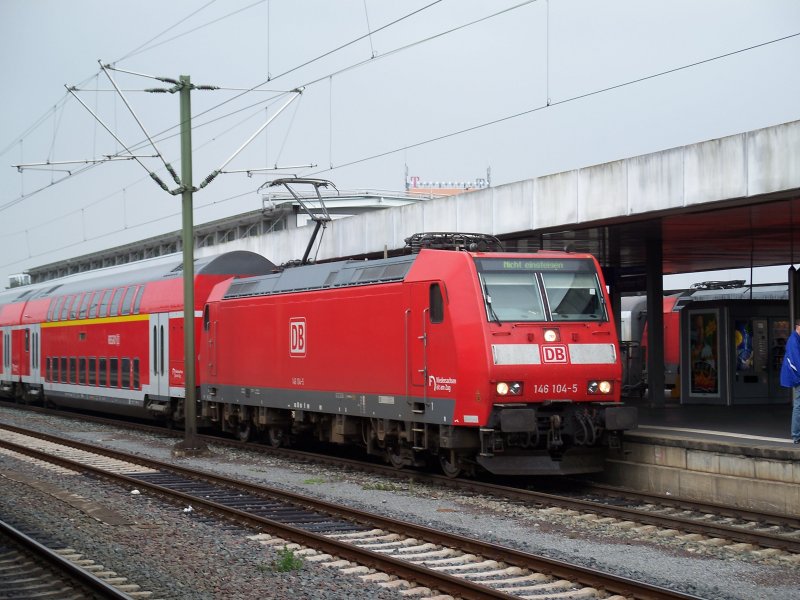 146 104 von Norddeich Mole in Hannover Hbf (26.8.2007 