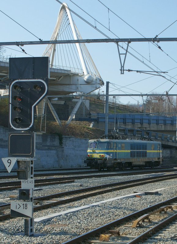 Die 1501 auf der Fahrt nach Liers um ihren (unseren)