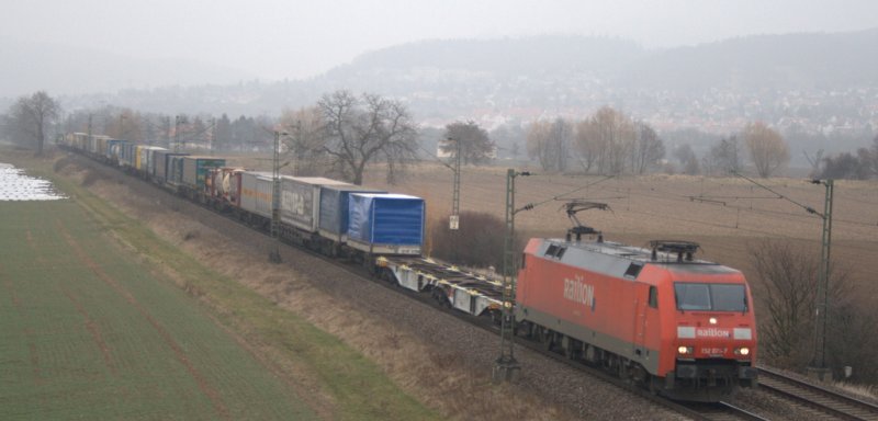 152 071 am 14.02.07 in Gro�sachsen-Heddesheim. 