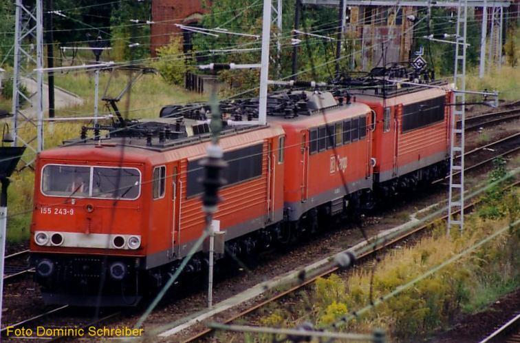 Br.155-243-9 in the yard Wustermark on 23.09.2004! (automatically translated, Powered