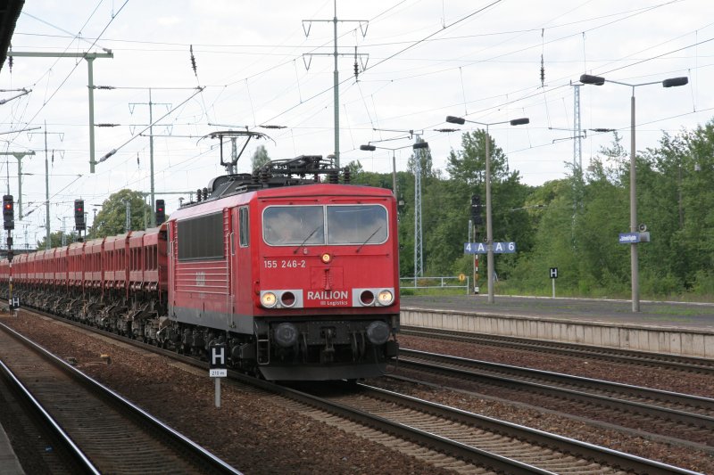 BR 155 246 am 17.06.2009 in Berlin Sch�nefeld 