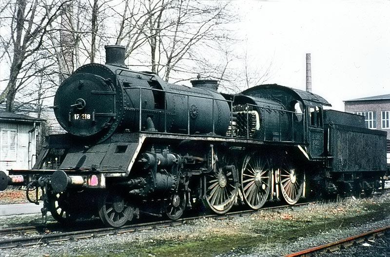 The 17 218 (S10) served up in the 60's, the