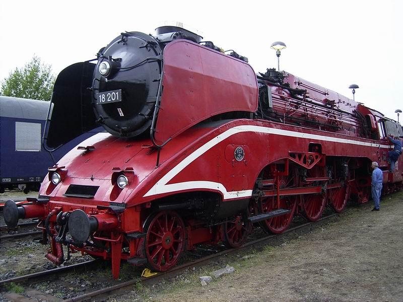 18201 in Meiningen / Dampfloktage 06.09.2003 