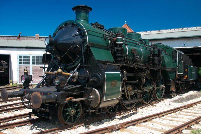 Seit langer Zeit mit eines der Prunkst�cke des Bayerischen Eisenbahnmuseums