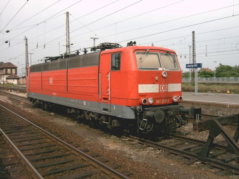 181 225-4 am Leipzig HBF 6/2006 