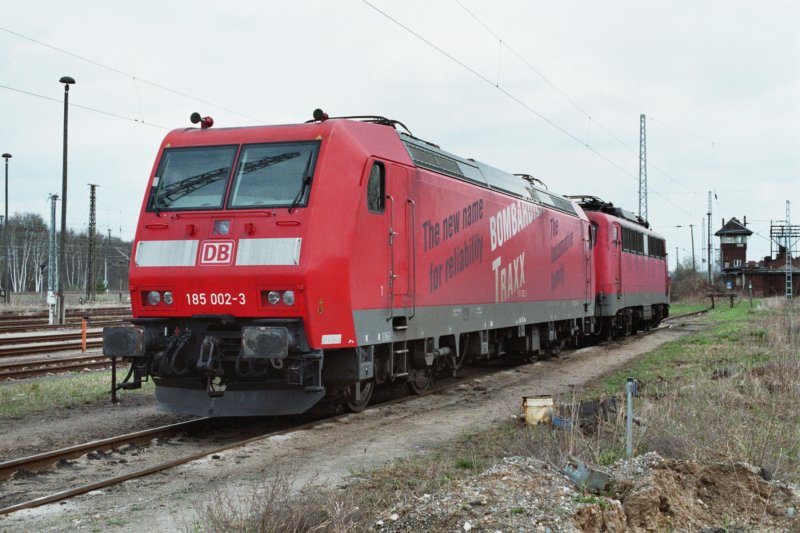 Wustermark Rbf 18.04.2006 (185 002-3)  