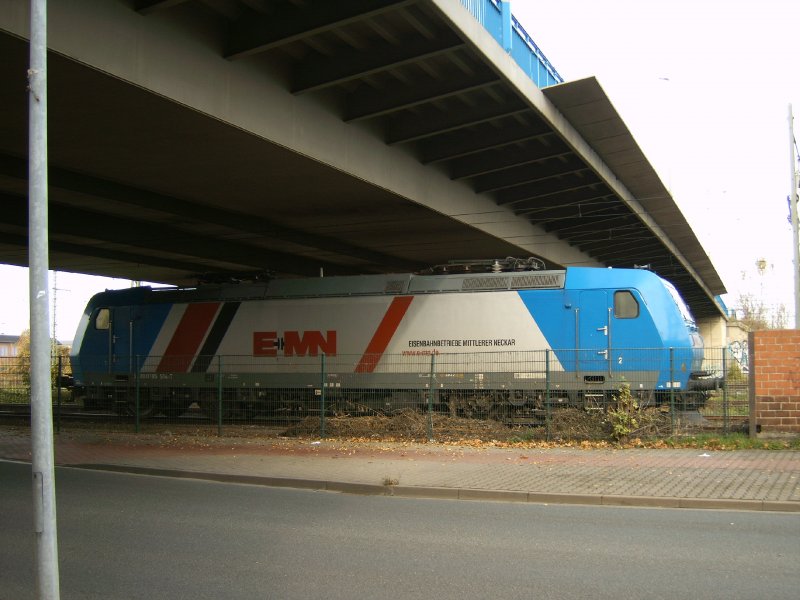 BR 185 514-7 am 28.Oktober 2008 in Magdeburg Sudenburg.
Diese Lok