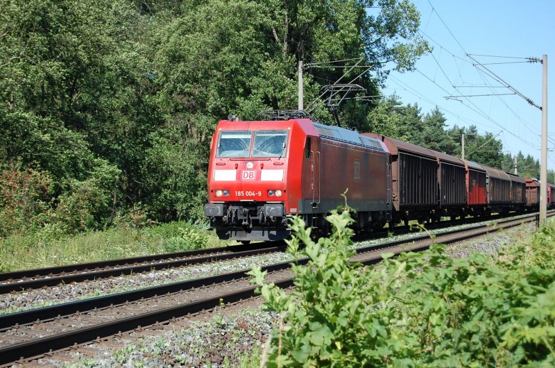 185 004-9 am 24.06.2009 bei Peine Horst 