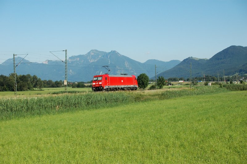 185 151 am 17.06.09 zwischen Prien und Bernau km 28,2