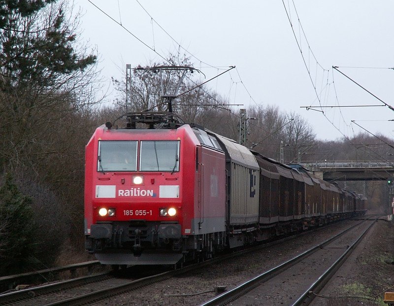 In inclement weather these drives 185 from Duisburg by coming