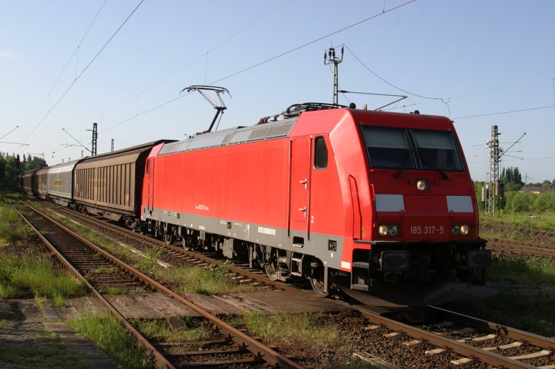 185 317 am 16.5.09 in Duisburg-Wedau 