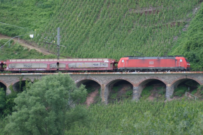185 034 am 06.11.2009 in Pünderich (automatically translated, Powered by