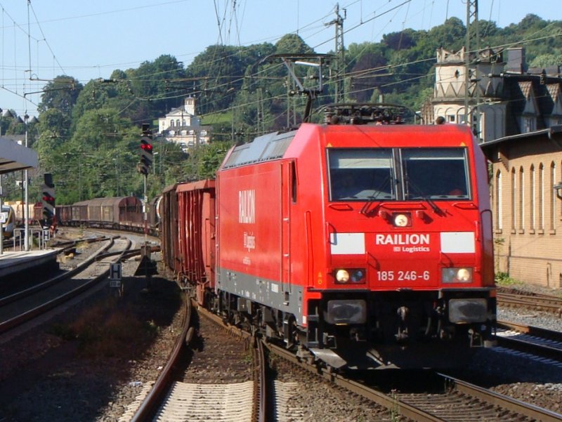185 246 am 24.6.2009 in Bielefeld Hbf 