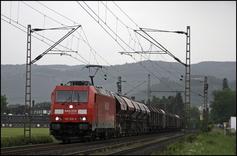 Die Zusammenstellung des abendlichen G�terzuges von Finnentrop/Plettenberg ins Ruhrgebiet wechselt