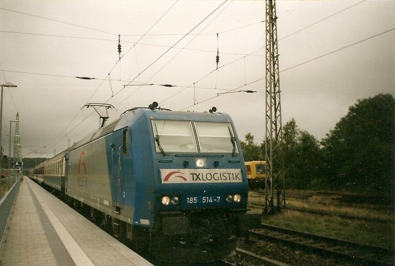 So mancher Sonderzug auf R�gen wurde von Privatbahnloks gezogen.Im September
