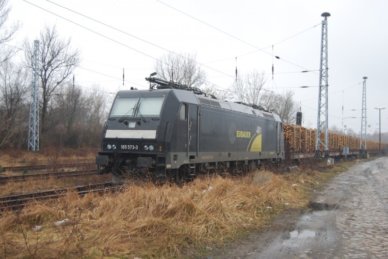 Electric Locomotive Class 185 (185 573-3) of new construction with