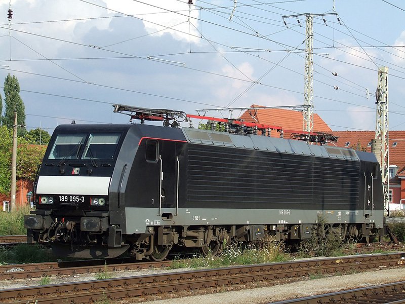 MRCE 189095-3 on 24.08.2007 in Frankfurt (Oder). (automatically translated, Powered