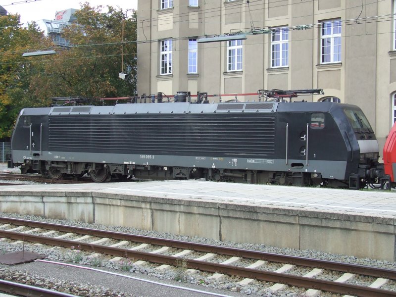 189 095 am 6.10.2007 in M�nchen Hbf 