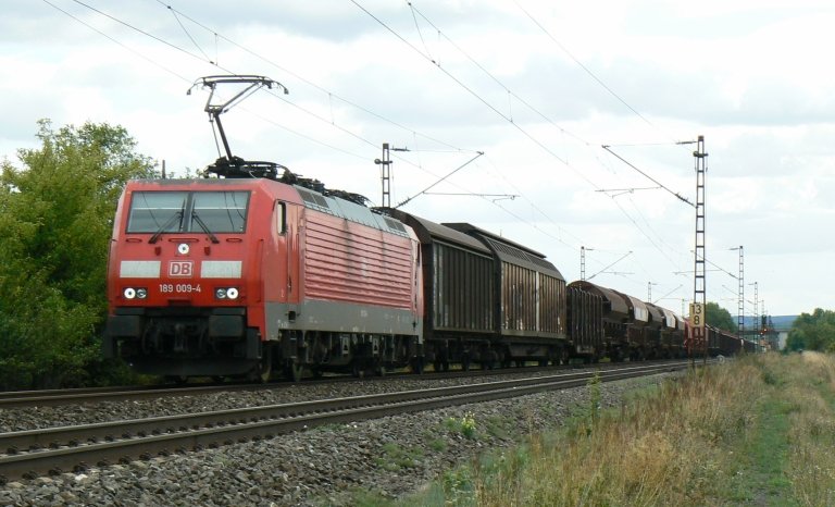 189 009 hat die Ehre, eine der (noch) wenige 189er