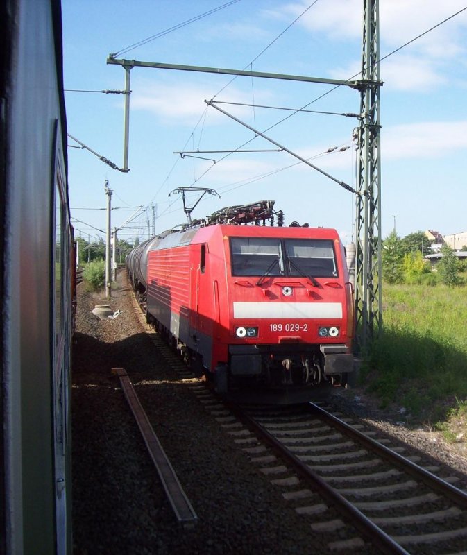 189 029-2 in Wei�enfels 20.06.2009  