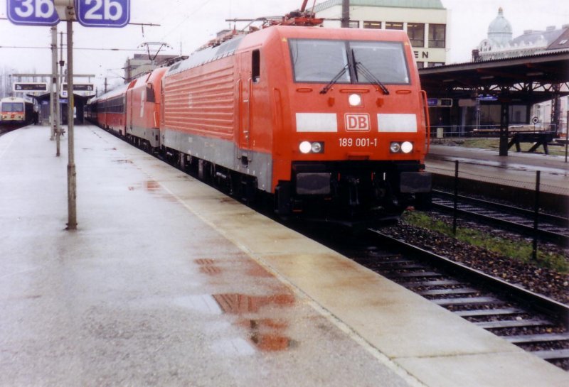 BR 189 am 2.12.06 in St. Plten Hbf