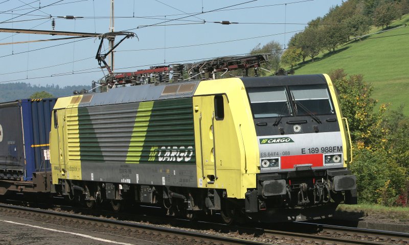 "North Cargo" ES 64 F4-088, at Effingen / AG, on