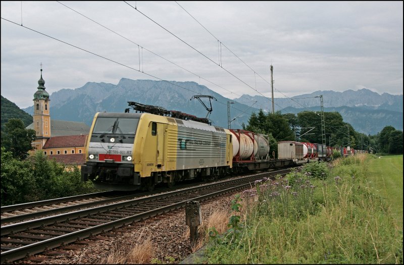 The most ancient 189er in use: E189 901RT the Rail