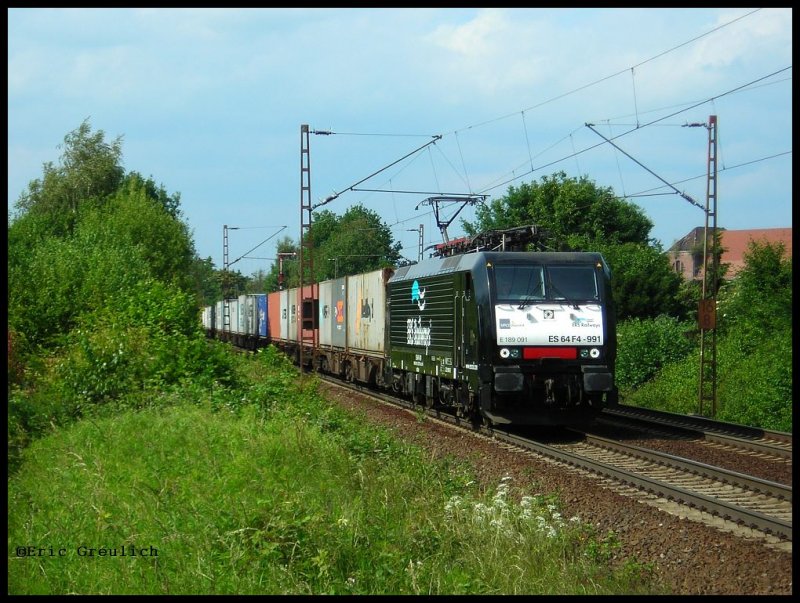 189 091 (ERS) durchf�hrt am 10.6.09 Limmer 