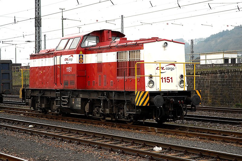 CFL 1151 in Trier Ehrang. 11.04.2008 