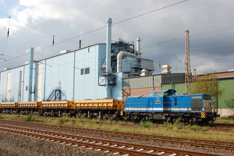 Diesel locomotive V 100-SP-007 Spizke slg Gmbh (ex DR Lok