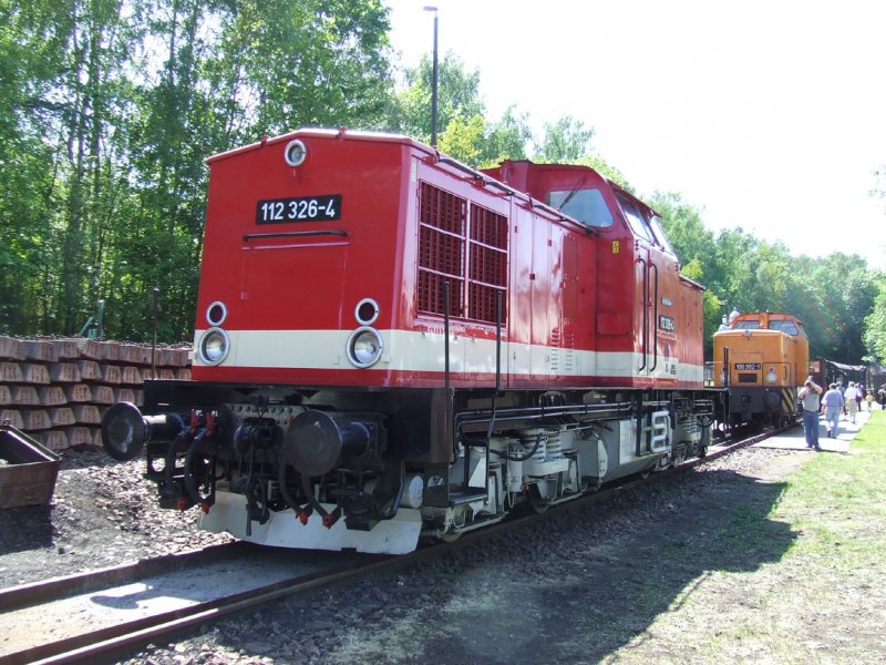 112326-4 occasion of 15 years Railway Museum Schwarzenberg. (automatically translated,
