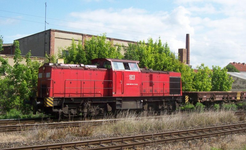 BR 203 115 in Zeitz am 16.05.2009 