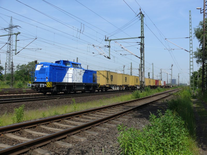 203 003-9 in Oberhausen-West am 25.5.2009 