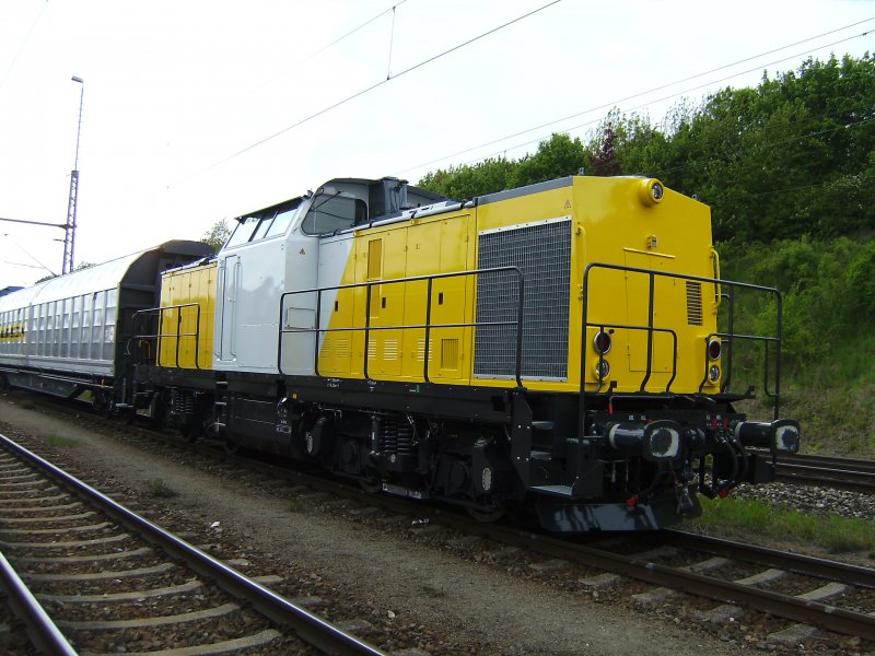 203 446 upon arrival in Munich-Riem Ubf the exhibition "Transport