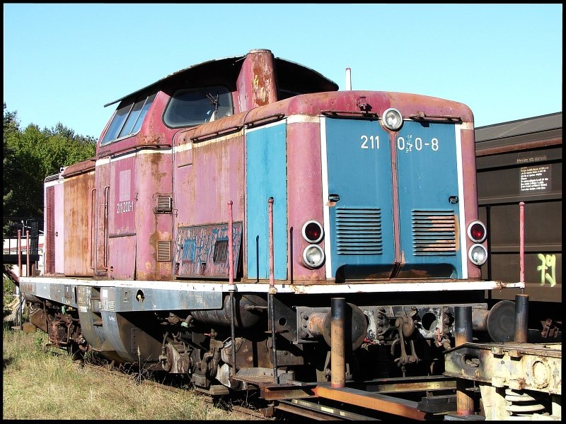 211 200-1 am 04.05.2007 beim Tag der offenen T�r der