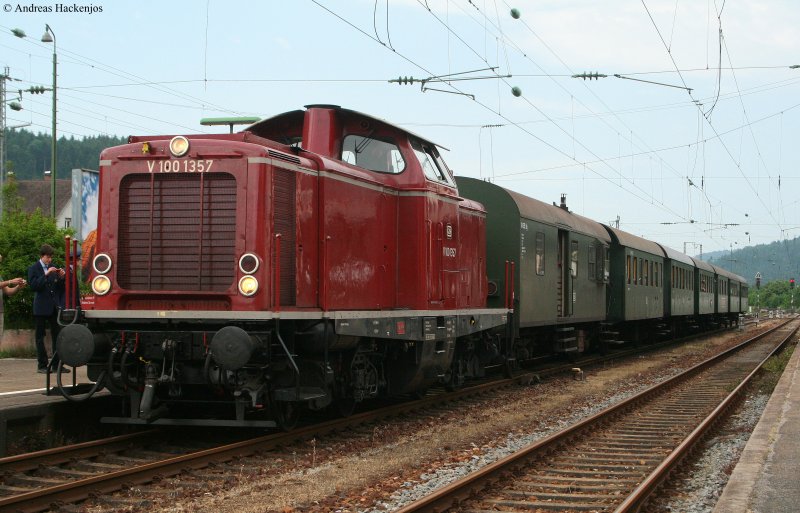  V100 1357 der GES mit dem DPE 31971 (Stuttgart