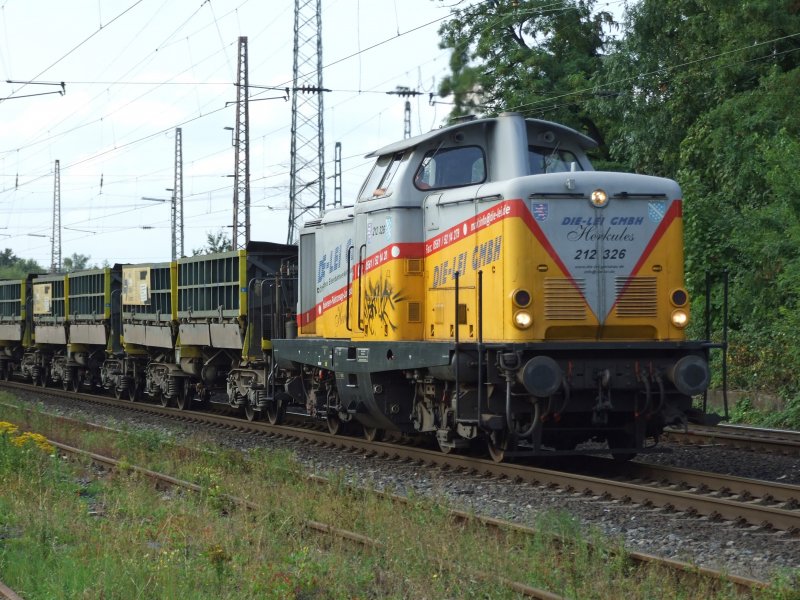 212 326 Herkules am 11.8.09 um 18:19 Uhr in Ratingen-Lintorf