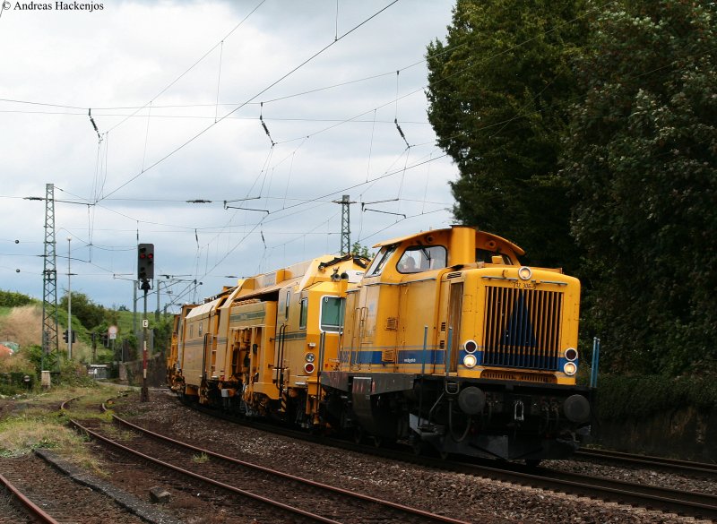 212 306-5 von DBG mit dem DBV 94700 (Babenhausen(Hes)-Linz(Rhein) in