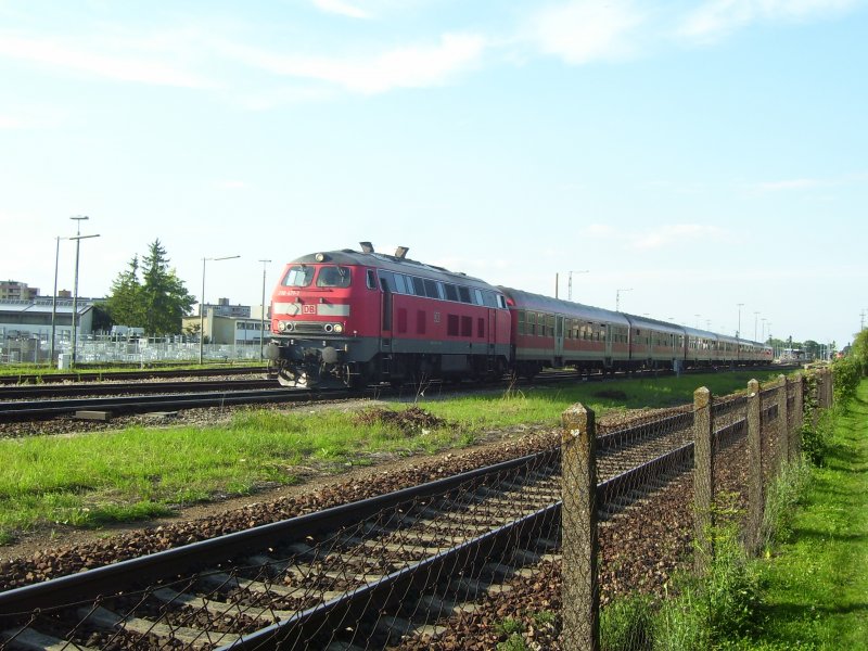 RE 32 992 leaves on 07.24.2008 Buchloe in Kempten (automatically