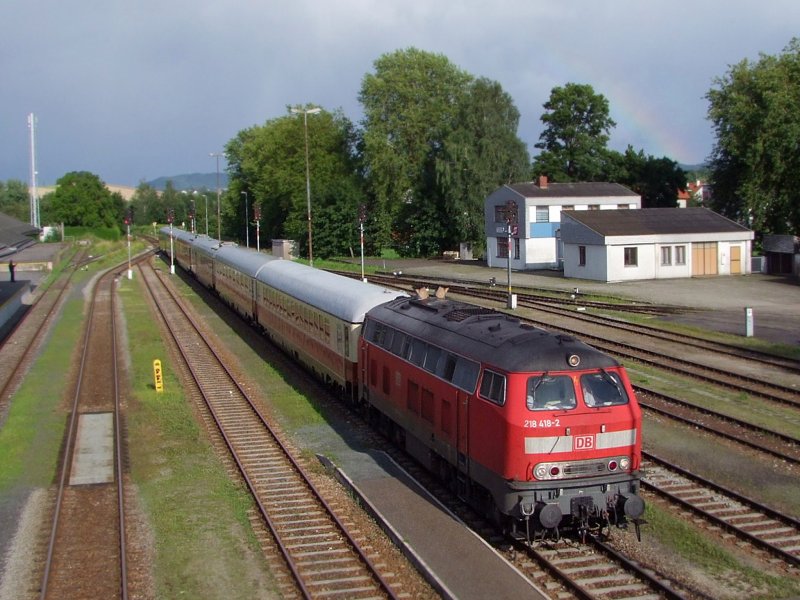 218418-2 iI is to D16432 (1st class nostalgia TEE Rheingold)